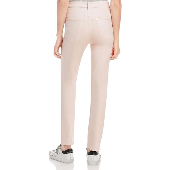 NWT MOTHER Denim The Dazzler Hover- Date Night (pale peach) size 33 - Picture 2 of 11
